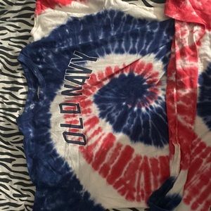 Old navy tide eye shirt men’s medium basically new